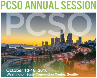 PCSO - October 13-16, 2016. Washington State Convention Center, Seattle